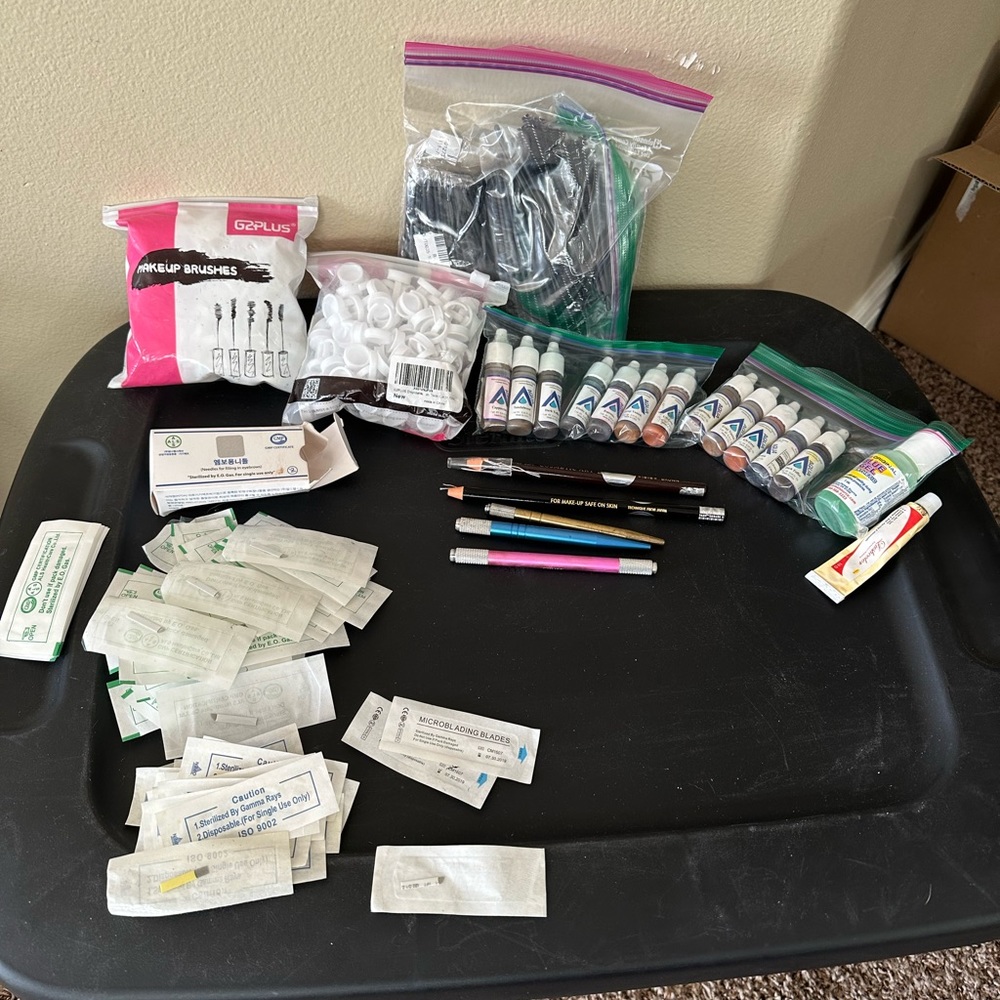 Eyebrow Microblading Materials